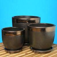 PLANTERS W/ATTACHED SAUCER